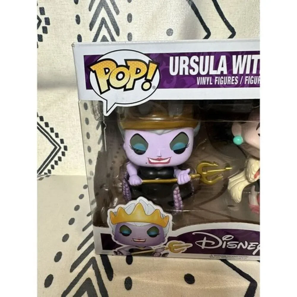 Funko Pop! Vinyl: Disney - DIS‎ Villains - 2 Pack - Cruella & Ursula - Ursula...